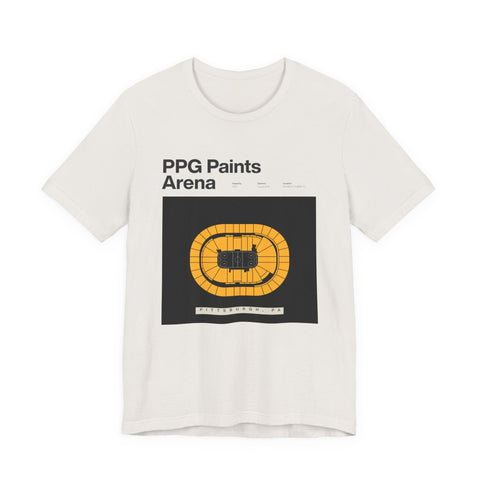 Unisex Jersey Tee - PPG Paints Arena Short Sleeve Shirt | Soft Cotton & Retail Fit T-Shirt - YinzerShop