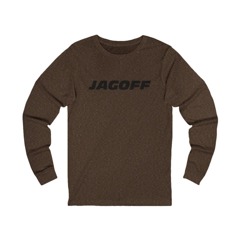 Unisex Long Sleeve Tee - Jagoff Cotton Crew Neck Bella Canvas Shirt Long Sleeve Shirt - YinzerShop