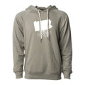 Unisex Loopback Terry Pullover - Lightweight Hoodie with Double Shoelace Drawcords by WYR Light Weight Hoodie - YinzerShop