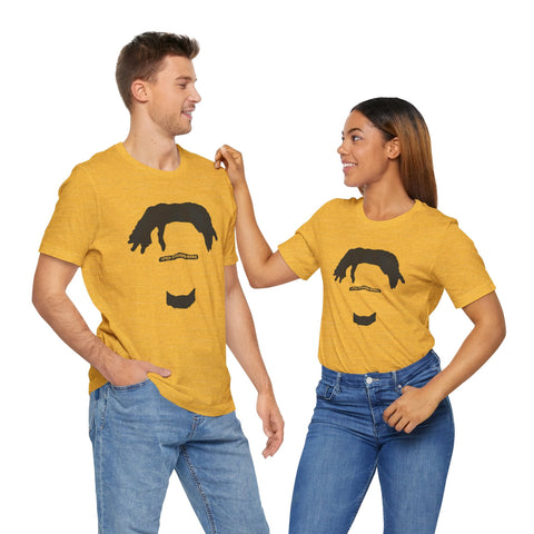 Unisex Short Sleeve Tee - George Is Always Open Cotton Crew Neck Shirt T-Shirt - YinzerShop