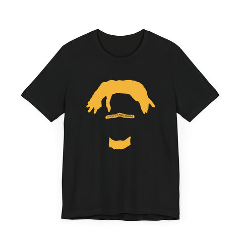Unisex Short Sleeve Tee - George Is Always Open Cotton Crew Neck Shirt T-Shirt - YinzerShop