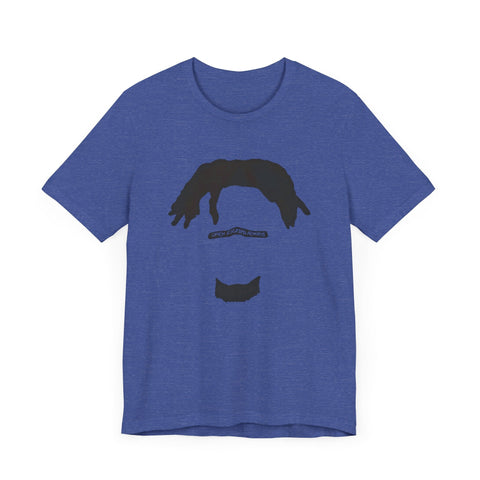 Unisex Short Sleeve Tee - George Is Always Open Cotton Crew Neck Shirt T-Shirt - YinzerShop