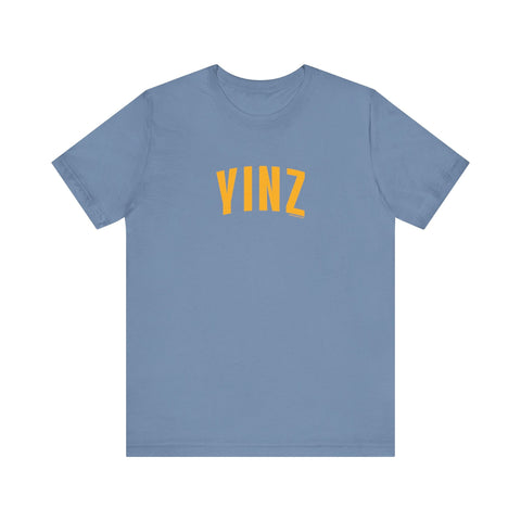 Unisex Short Sleeve Tee Yinz | Soft Cotton Shirt | Retail Fit Shirt | Eco Friendly Tee T-Shirt - YinzerShop