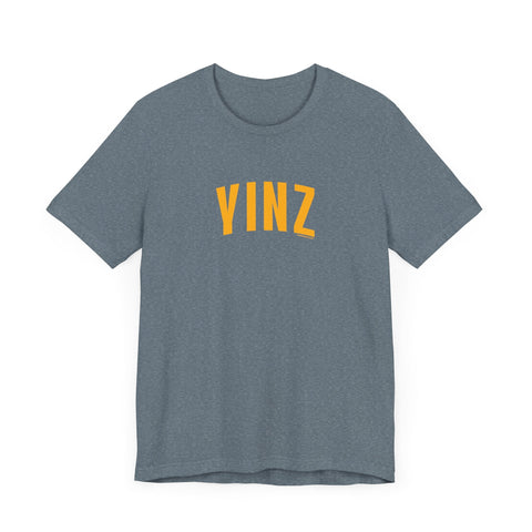 Unisex Short Sleeve Tee Yinz | Soft Cotton Shirt | Retail Fit Shirt | Eco Friendly Tee T-Shirt - YinzerShop