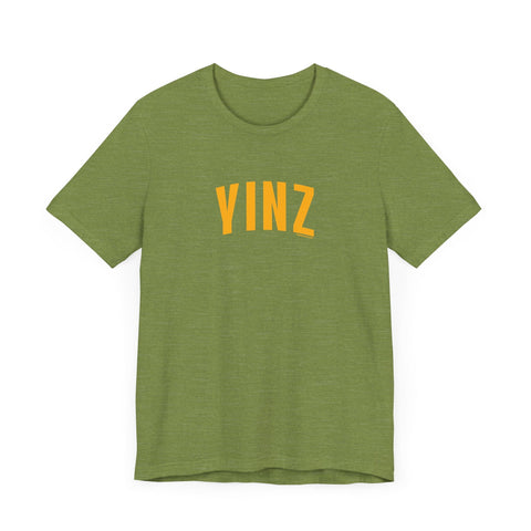 Unisex Short Sleeve Tee Yinz | Soft Cotton Shirt | Retail Fit Shirt | Eco Friendly Tee T-Shirt - YinzerShop