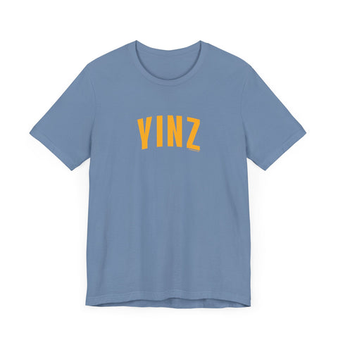 Unisex Short Sleeve Tee Yinz | Soft Cotton Shirt | Retail Fit Shirt | Eco Friendly Tee T-Shirt - YinzerShop