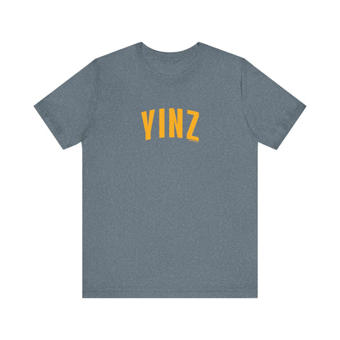 Unisex Short Sleeve Tee Yinz | Soft Cotton Shirt | Retail Fit Shirt | Eco Friendly Tee T-Shirt - YinzerShop