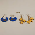 University of Pittsburgh Gift Set – Panthers Jewelry With Gold Hardware Earrings Earrings - YinzerShop
