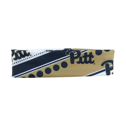 University of Pittsburgh Headband – Officially Licensed Satin Stretch Band for Sports Fans Headband - YinzerShop