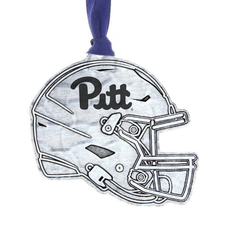 University of Pittsburgh Ornament - Handcrafted Football Helmet Holiday Decoration Ornament - YinzerShop