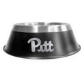 University of Pittsburgh Pet Bowl - Official Team Stainless Steel Dog Bowl with Anti Skid Base Pet Bowl - YinzerShop