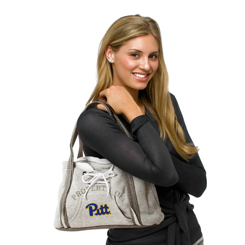 University of Pittsburgh Purse – Licensed Sports Hoodie Bag with Embroidered Logo Purse - YinzerShop