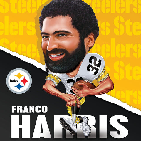 Franco Harris Puzzle - NFL Steelers 300 Piece Challenging Jigsaw for Adults