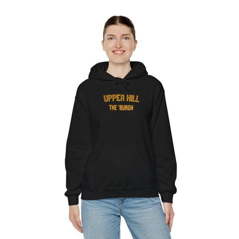 Upper Hill - The 'Burgh Neighborhood Series - Unisex Heavy Blend™ Hooded Sweatshirt Hoodie - YinzerShop