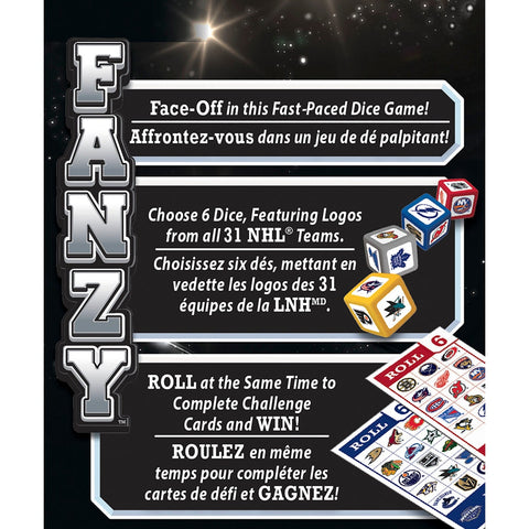 NHL Fanzy Dice Game – Fast Paced Family Game Night With Mini Games Included