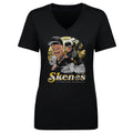 V-Neck T-Shirt Paul Skenes – Lightweight Cotton Vintage Style Tee Pittsburgh Women's V-Neck T-Shirt - YinzerShop
