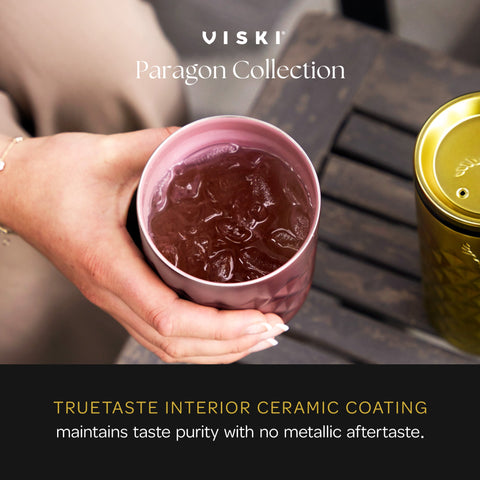 Paragon Stainless Steel Rocks Tumbler in Platinum