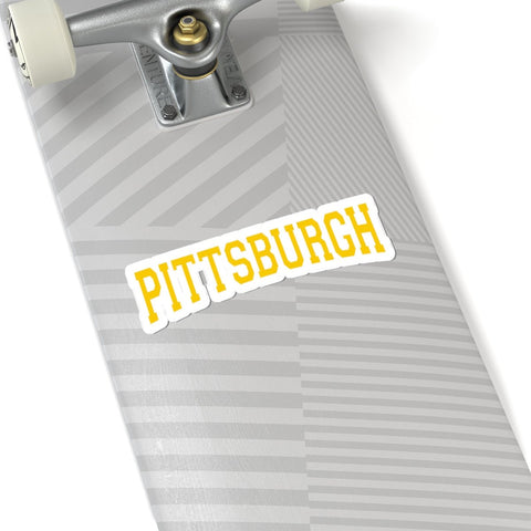Varsity Letter Stickers - Pittsburgh Stickers | Glossy Finish Vinyl Decals Paper Products - YinzerShop