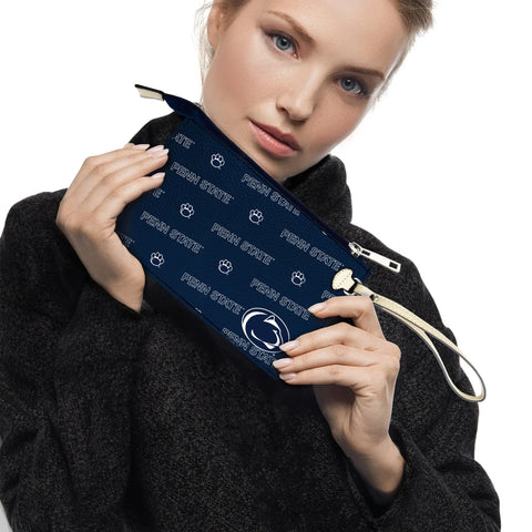 Victory Wristlet – Officially Licensed University Leather Wrist Wallet With Interior Pocket Wristlet - YinzerShop