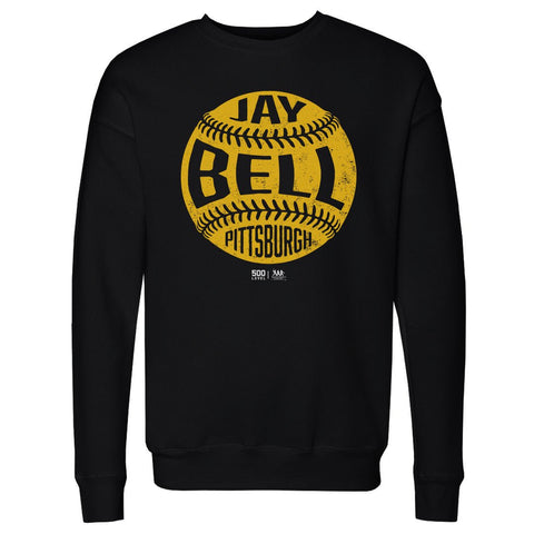 Vintage Baseball Sweatshirt Jay Bell Crewneck Long Sleeve Pittsburgh Shirt Men's Crewneck Sweatshirt - YinzerShop