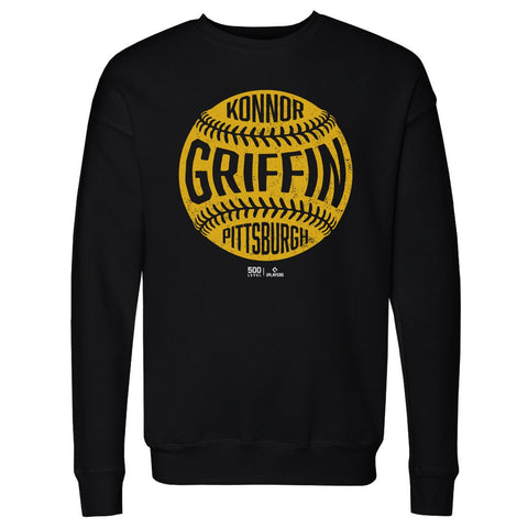 Vintage Baseball Sweatshirt Konnor Griffin Pittsburgh Pirates Apparel - Midweight Crewneck Men's Crewneck Sweatshirt - YinzerShop