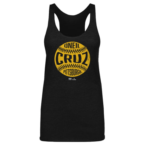 Vintage Baseball Tank – Slim Fit Tri Color Lightweight Cotton Polyester Top Women's Tank Top - YinzerShop