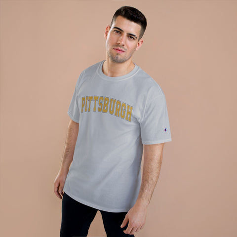 Vintage Classic Pittsburgh - Champion T-Shirt T-Shirt - YinzerShop