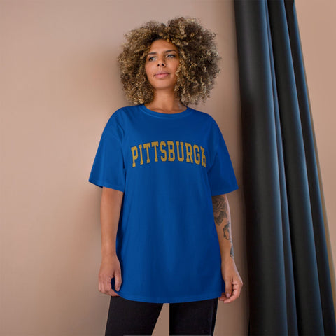 Vintage Classic Pittsburgh - Champion T-Shirt T-Shirt - YinzerShop