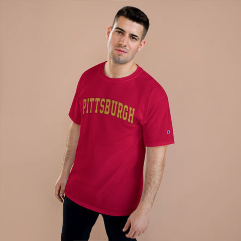 Vintage Classic Pittsburgh - Champion T-Shirt T-Shirt - YinzerShop