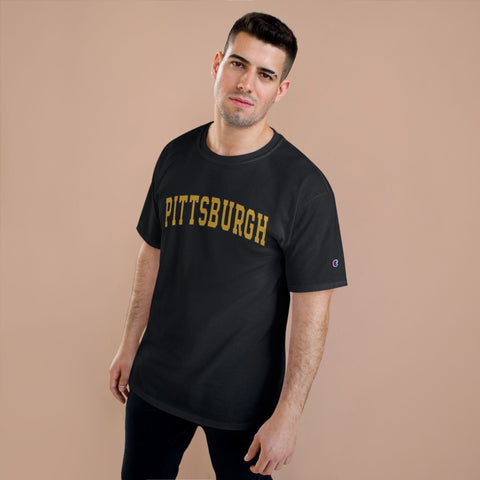 Vintage Classic Pittsburgh - Champion T-Shirt T-Shirt - YinzerShop