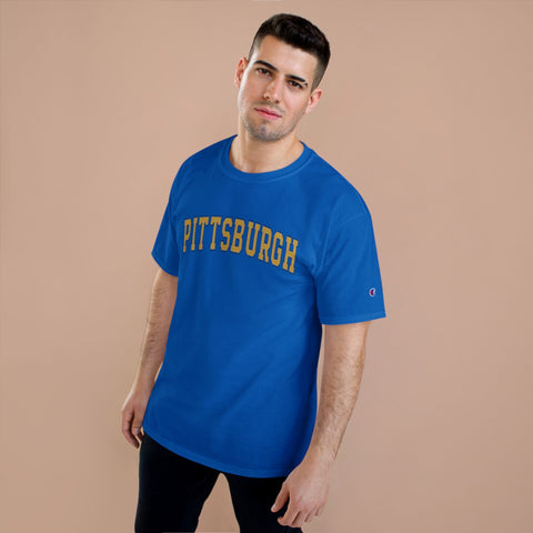 Vintage Classic Pittsburgh - Champion T-Shirt T-Shirt - YinzerShop