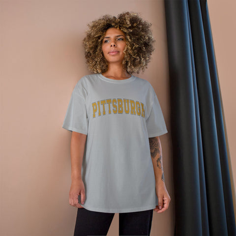 Vintage Classic Pittsburgh - Champion T-Shirt T-Shirt - YinzerShop