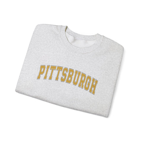 Vintage Classic Pittsburgh - Heavy Blend™ Crewneck Sweatshirt Sweatshirt - YinzerShop