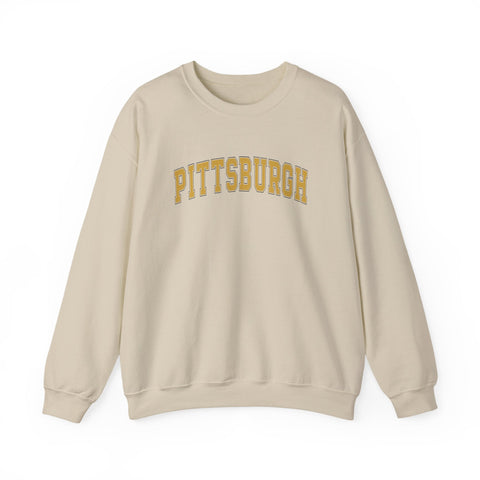 Vintage Classic Pittsburgh - Heavy Blend™ Crewneck Sweatshirt Sweatshirt - YinzerShop