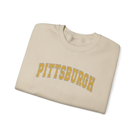 Vintage Classic Pittsburgh - Heavy Blend™ Crewneck Sweatshirt Sweatshirt - YinzerShop