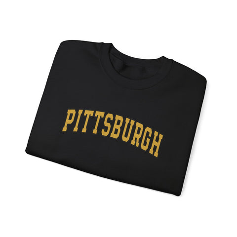 Vintage Classic Pittsburgh - Heavy Blend™ Crewneck Sweatshirt Sweatshirt - YinzerShop