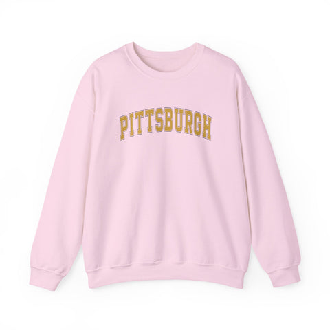 Vintage Classic Pittsburgh - Heavy Blend™ Crewneck Sweatshirt Sweatshirt - YinzerShop