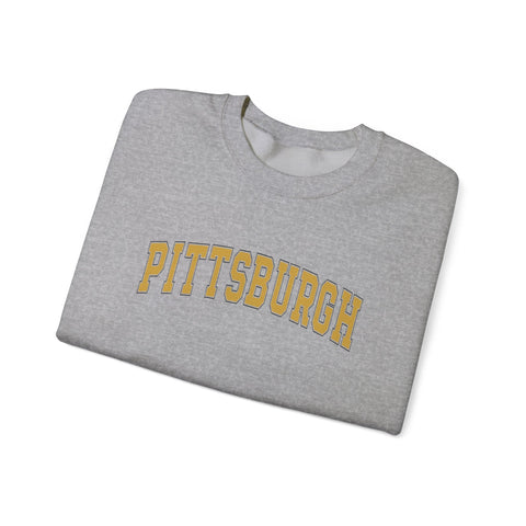 Vintage Classic Pittsburgh - Heavy Blend™ Crewneck Sweatshirt Sweatshirt - YinzerShop