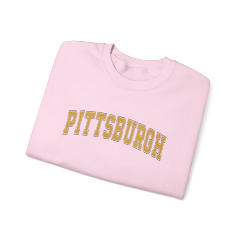 Vintage Classic Pittsburgh - Heavy Blend™ Crewneck Sweatshirt Sweatshirt - YinzerShop