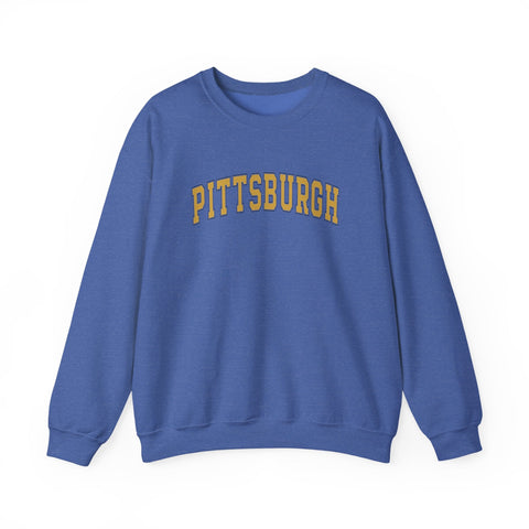 Vintage Classic Pittsburgh - Heavy Blend™ Crewneck Sweatshirt Sweatshirt - YinzerShop