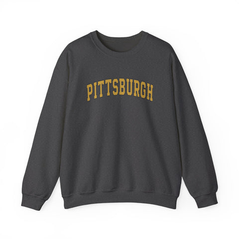 Vintage Classic Pittsburgh - Heavy Blend™ Crewneck Sweatshirt Sweatshirt - YinzerShop