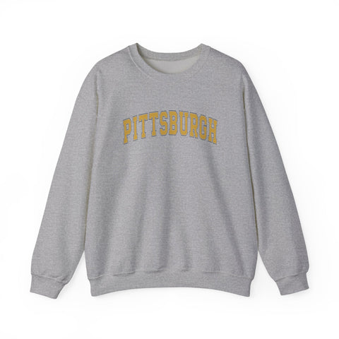 Vintage Classic Pittsburgh - Heavy Blend™ Crewneck Sweatshirt Sweatshirt - YinzerShop