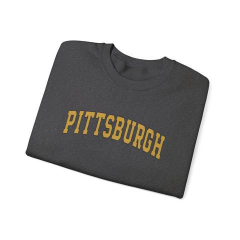 Vintage Classic Pittsburgh - Heavy Blend™ Crewneck Sweatshirt Sweatshirt - YinzerShop