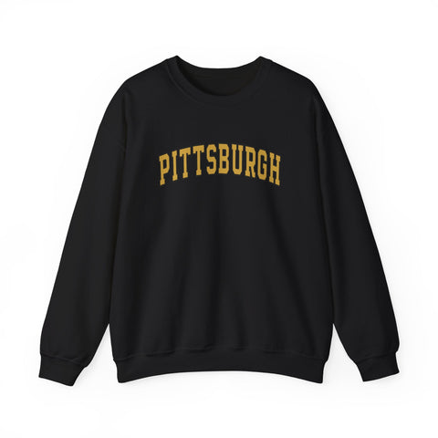 Vintage Classic Pittsburgh - Heavy Blend™ Crewneck Sweatshirt Sweatshirt - YinzerShop