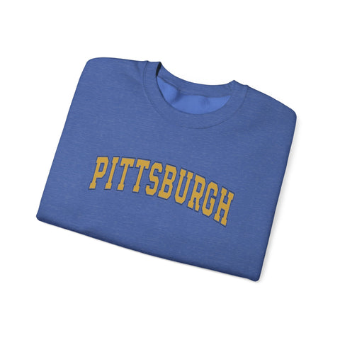 Vintage Classic Pittsburgh - Heavy Blend™ Crewneck Sweatshirt Sweatshirt - YinzerShop
