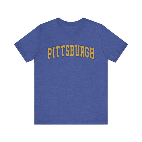 Vintage Classic Pittsburgh Short Sleeve T-Shirt T-Shirt - YinzerShop
