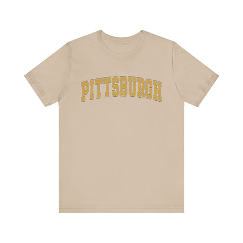 Vintage Classic Pittsburgh Short Sleeve T-Shirt T-Shirt - YinzerShop