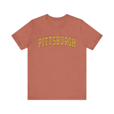 Vintage Classic Pittsburgh Short Sleeve T-Shirt T-Shirt - YinzerShop