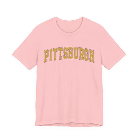 Vintage Classic Pittsburgh Short Sleeve T-Shirt T-Shirt - YinzerShop