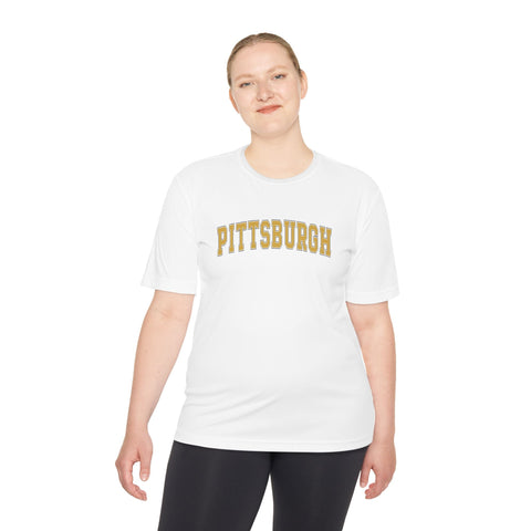 Vintage Classic Pittsburgh - Sport-Tek Unisex Moisture Wicking Tee T-Shirt - YinzerShop
